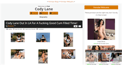 Desktop Screenshot of club-codylane.com